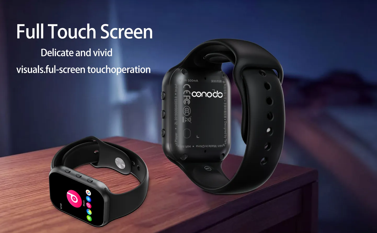 Silicone Strap & Magnetic Charging